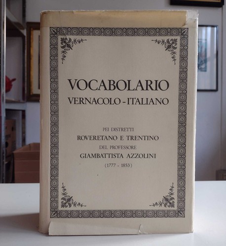 Vocabolario vernacolo italiano - vocabolario, vernacolo-italiano