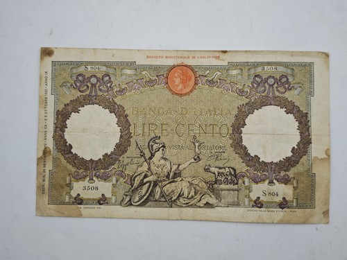 Banconota 100 lire 1942 - banconota,