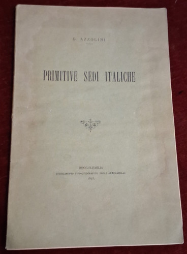 Primitive sedi italiche g - sedi,