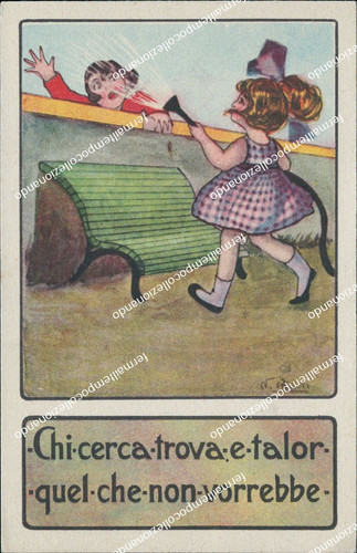 Z675 cartolina bambini - z675,